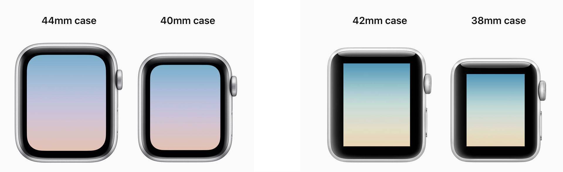 Apple Watch Series 4 comes with a bigger display.