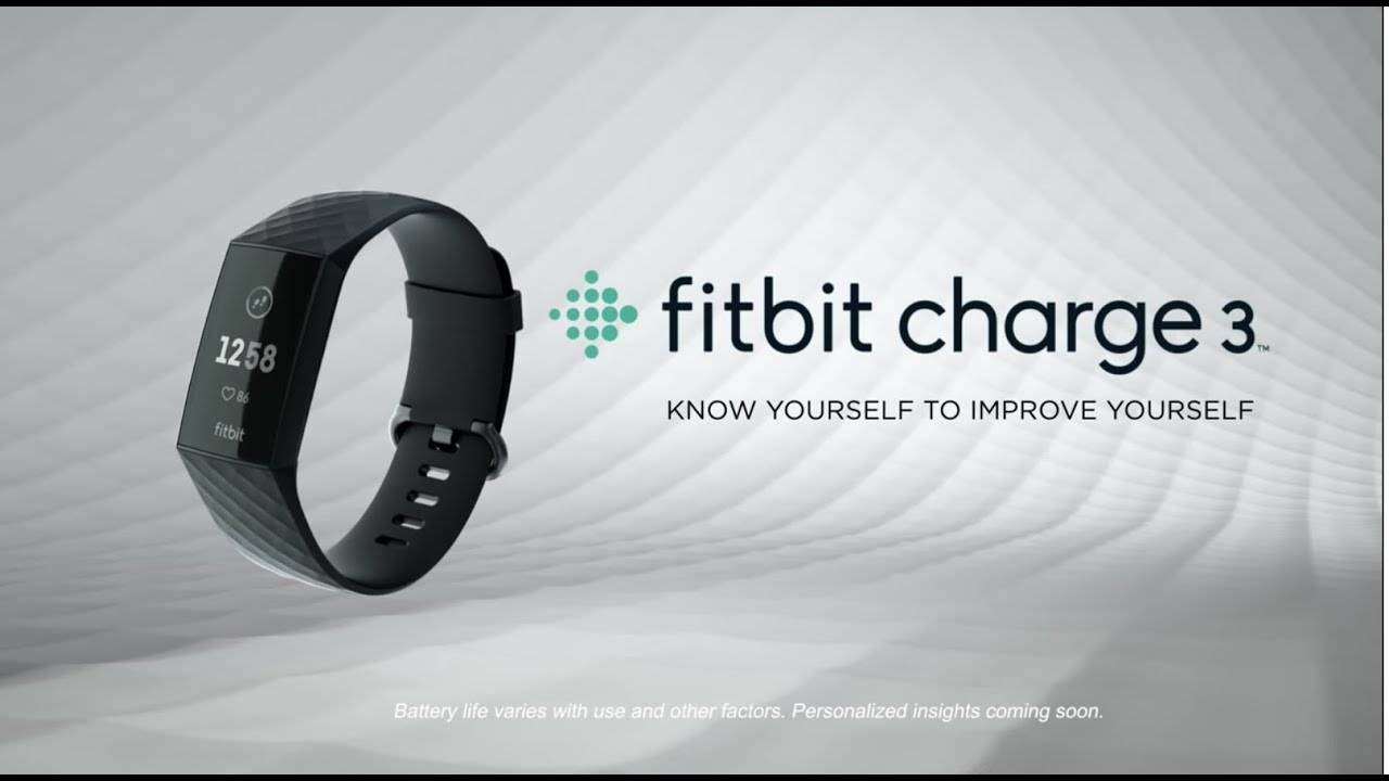 Fitbit Charge 3 is ready for an October release.