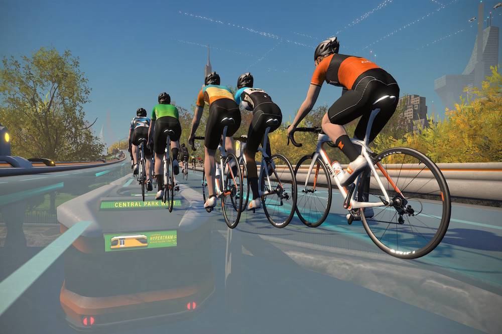 Grow interest in running out indoor: Zwift is your solution.