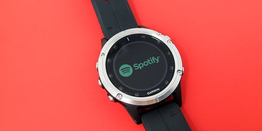 Spotify on Garmin watches