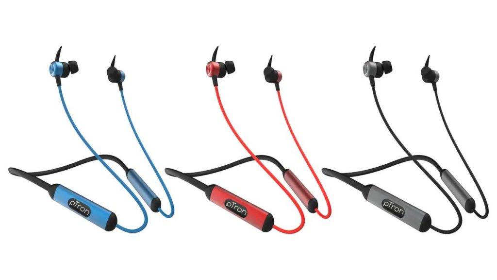 The Neckband style PTron Tangent Plus V2 wireless headphone released In India