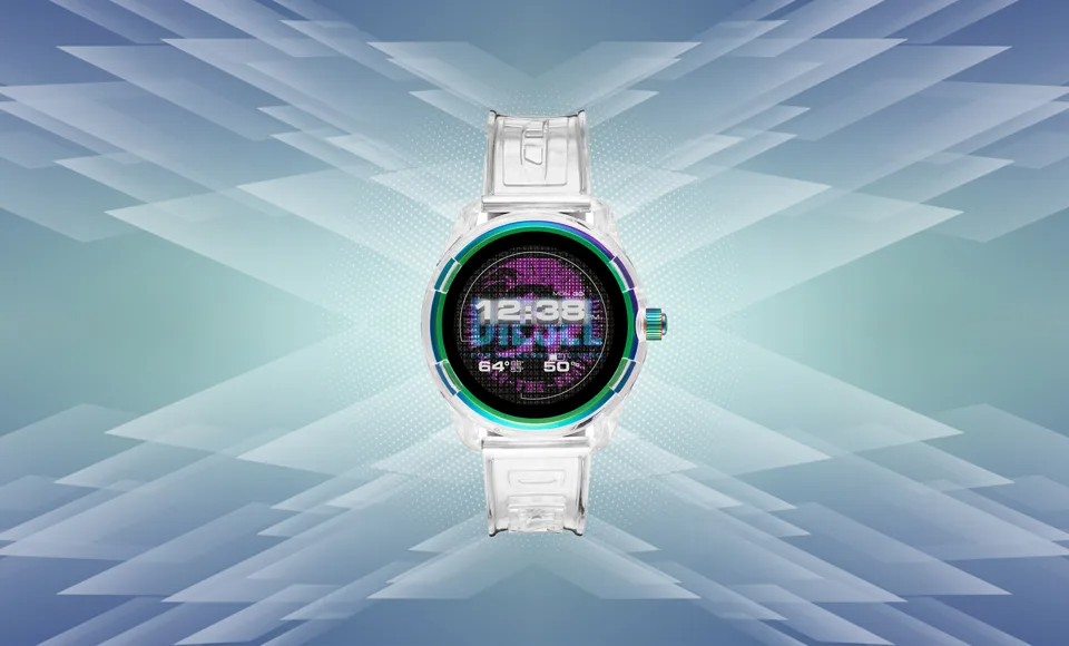 The new unisex Diesel Fadelite smartwatch  Smaller in size and sporty