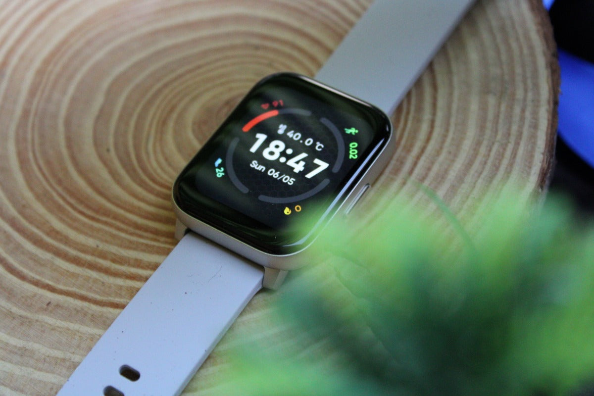 The Realme Watch S100, which costs Rs 2,499, can assess your body temperature.