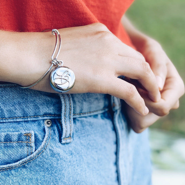 InvisaWear Silver Beverly Bracelet Brass - Sliver