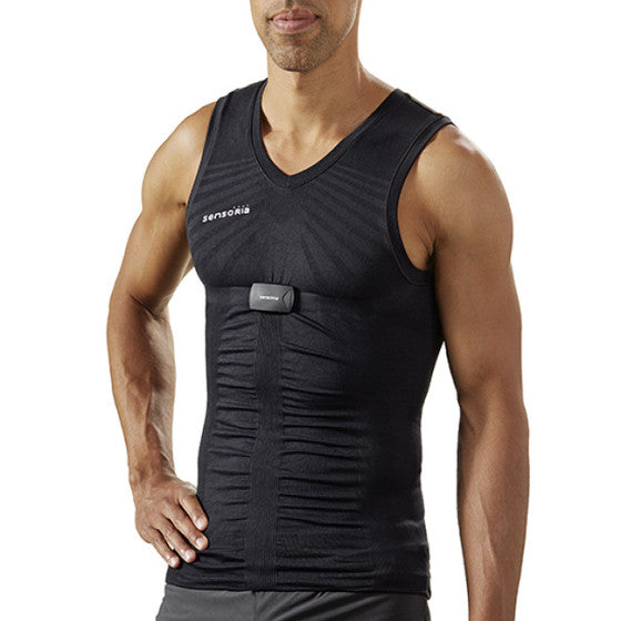 SENSORIA T-SHIRT SLEEVELESS + HRM device