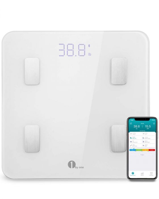 ZOETOUCH Body Fat Scale, Body Composition Monitor, Smart Bathroom