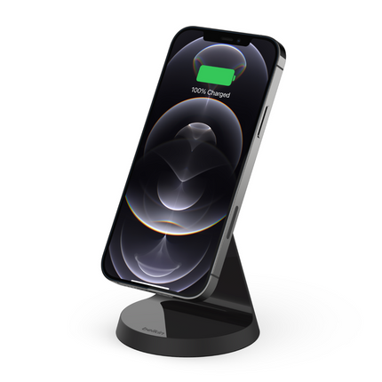 BoostCharge Magnetic Wireless Charger Stand 7.5W For iPhone 13 & iPhone 12 Series devices