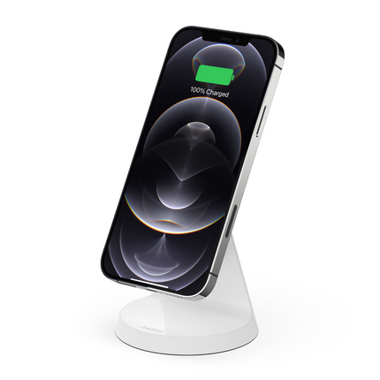 BoostCharge Magnetic Wireless Charger Stand 7.5W For iPhone 13 & iPhone 12 Series devices
