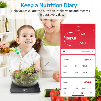 FITINDEX FT-SNG01 Smart Food Nutrition Scale