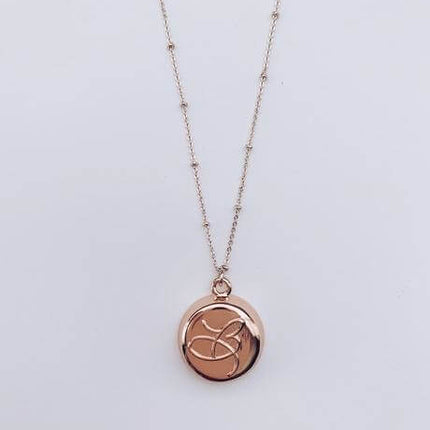 InvisaWear Rose Gold/Silver Beverly Necklace
