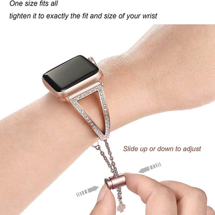 Secbolt Bling Bands Compatible with Apple Watch Bands