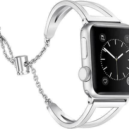 Secbolt Stainless Steel Bands Compatible with Apple Watch Bands