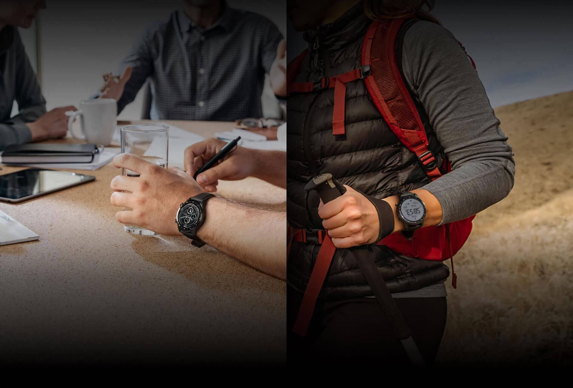 Mobvoi TicWatch Pro GPS Smartwatch Shadow Black – Wearables