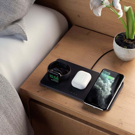 TRIO WIRELESS CHARGER WITH MAGNETIC PAD